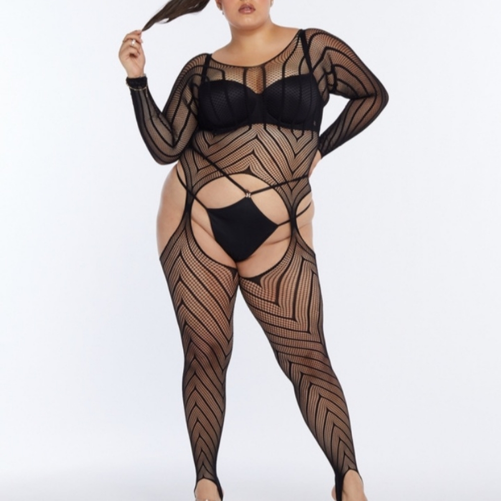 Plus Size Sexy Body Stocking